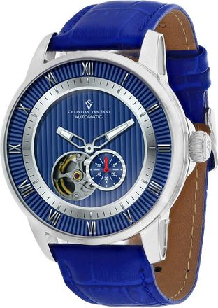 Christian Van Sant Mens Blue dial Watch