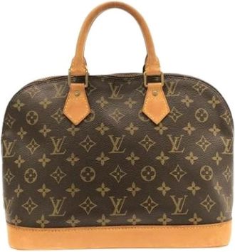 Louis Vuitton Pre-owned Handbags, female, Brown, Size: ONE SIZE Pre-owned Alma PM Handbag