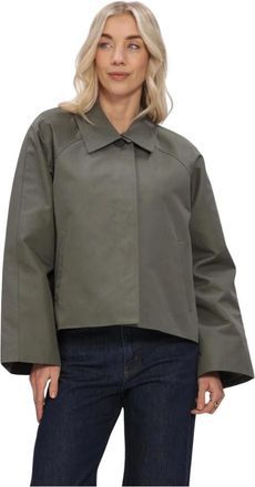 Envii Jassen, Dames, Groen, M, Katoen, Enseneca Short Jacket 6988