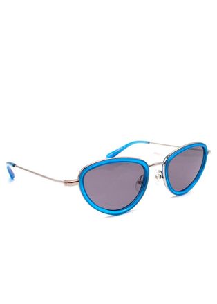 Sun Buddies Electric Blue Retro Sunglasses