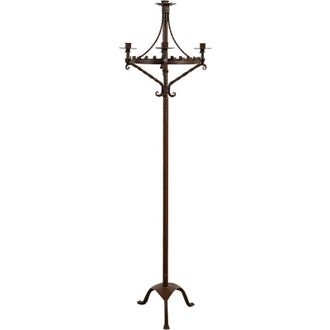 Biscottini International Biscottini - Handmade wrought iron candlestick holder