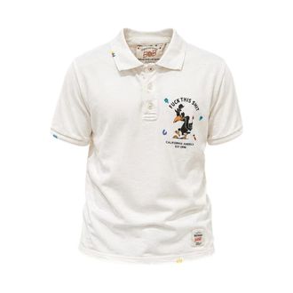 Bob Bob, Polo Shirts, male, White, Size: 2XL Polo Piqu&eacute;