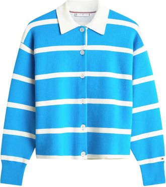 Tommy Hilfiger Cardigan a righe - Blu