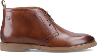 Base London Carlton Mens Chukka Boots Tan Leather - Size UK 11