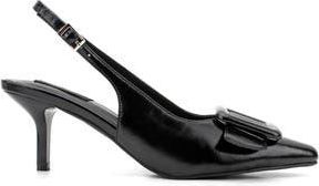 Rachel Roy Greta Pointed Toe Slingback Pump in Black at Nordstrom Rack, Size 7.5