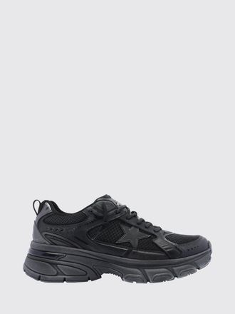 Golden Goose Lightstar Low-Top Sneakers in Calfskin and Mesh