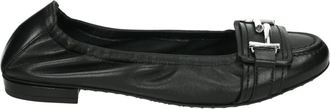 Kennel & Schmenger Zwarte Leren Ballerina Schoenen - Dames - Ballerinas - Zwart - 38 EU - Leer - Schoenen