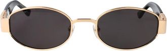 Dsquared2 Stijlvolle zonnebril D2 0155/S - Heren - Zonnebrillen - Geel - 53 MM - Accessoires