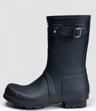 Hunter Originele Korte Wellingtons Heren