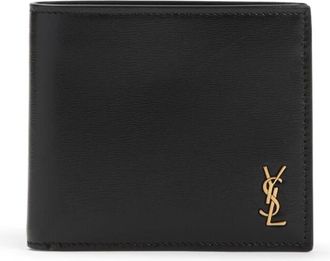 Saint Laurent Wallets & Cardholders, female, Black, Size: ONE SIZE Tiny Cassandre East/West Wallet