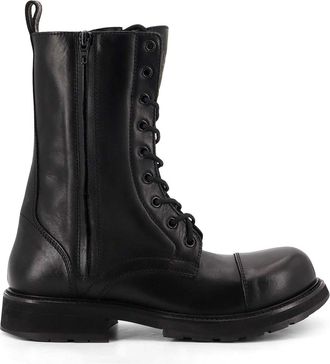 Balenciaga Leather Truck Boots