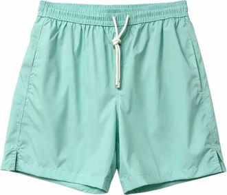 Fedeli Mens Madeira Airstop Swim Shorts Trunks In Ice Blue