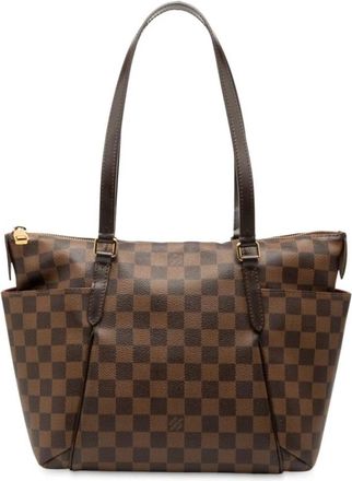 Louis Vuitton Pre-owned Tote Bags, female, Brown, Size: ONE SIZE Pre-owned Leather Tote Bag