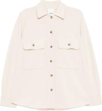 Allude Button-up vest - Beige