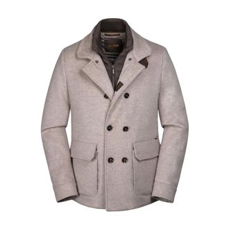 Moorer Chaqueta Saharian de doble botonadura - Jackets - Hombre - Beige - 2XL