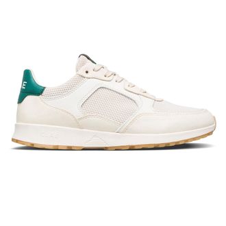 Clae Mens Adults Low Top Trainers in OffW/Galapagos - White - Size UK 7