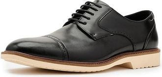 Stacy Adams Vogel Cap Toe Oxford Mens Shoes Black : 10.5 M, Faux Leather