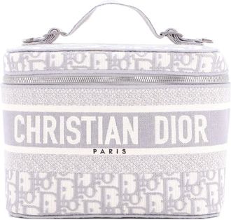 Dior DiorTravel Vanity Case Oblique Canvas pouch - Grijs