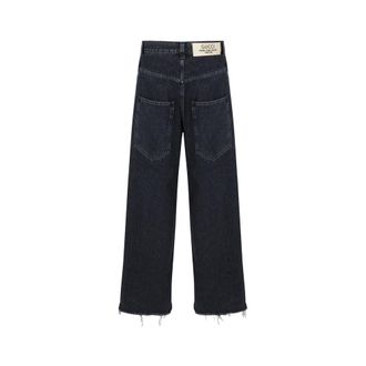 Gucci Mens Black Cotton Jeans Denim Clothing