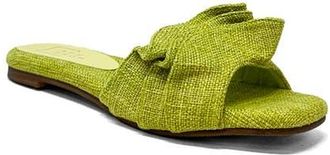 Shushop Daisy Slide Sandal in Lime at Nordstrom, Size 7.5