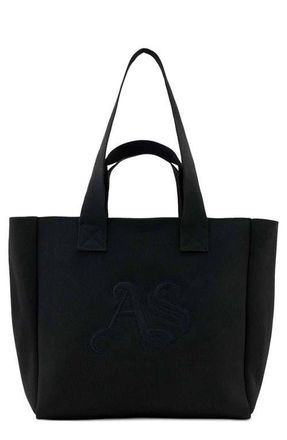 AllSaints Izzy Medium Tote Bag in Black at Nordstrom