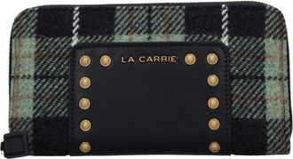 La Carrie la carrie Portemonnees - Dames - Accessoires - Groen - Maat: ONE Size Leer