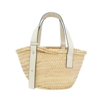 Loewe Bolso Tote Pre-owned - Pre-owned - Mujer - Beige - ONE SIZE