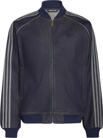 adidas Heren, Jassen, Blauw, Maat: XL Denim