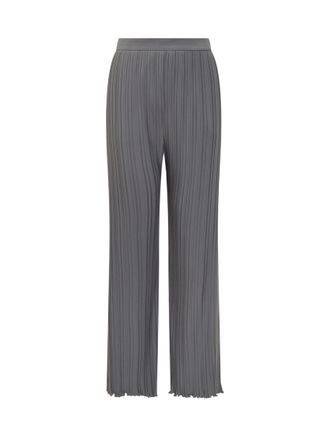Lanvin Grey Relaxed Pleated Pants