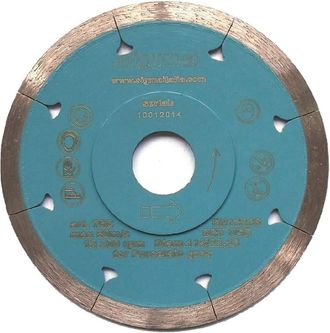 Sigma Disco De Diamante 75c Para Corte Seco Y115mm Foro 22,2mm Espesor 1,5mm