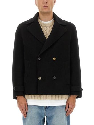 Moschino Black Notched Lapel Jacket