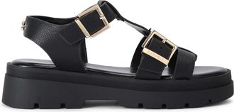 Carvela Womens Bormio Sandal Sandals - Black - Size UK 5
