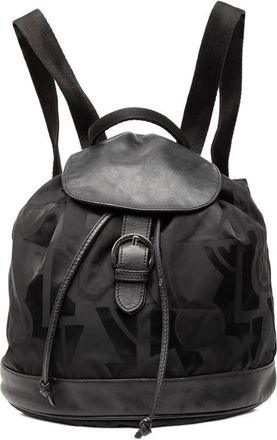 Ferragamo Pre-owned Ferragamo Printed Nylon Backpack Ladies BV-216772