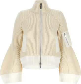 sacai Mujer, Chaquetas, Beige, Talla: M