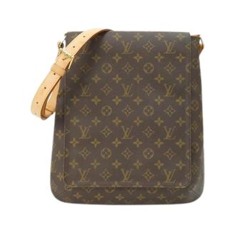 Louis Vuitton Pre-owned Cross Body Bags, female, Brown, Size: ONE SIZE Pre-owned Monogram Musette Shoulder Bag
