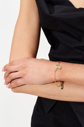 Vivienne Westwood Carmela Bracelet, Womens, Gold