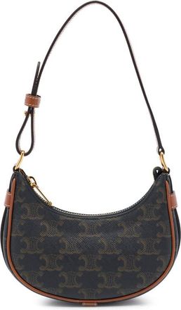 Celine Pre-owned Celine Mini Triomphe Coated Canvas Ava Shoulder Bag Ladies 4QYFIDBNYQOP8CUZ