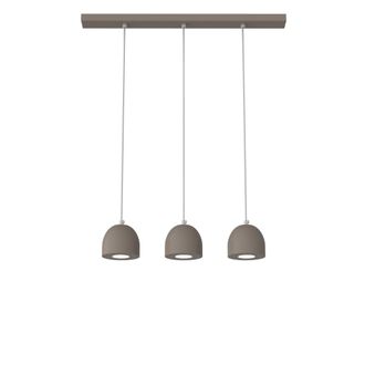 Lumicom Campanella Lampara De Techo Lineal X3 Monocolor Brillo