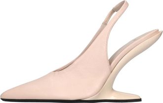 N&deg;21 D&eacute;collet&eacute; Slingback - Dames - Pumps - Roze - 38 EU - Leer - Schoenen