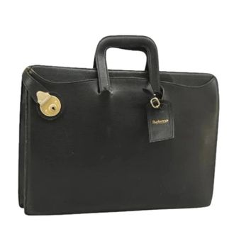 Burberry Pre-owned Business Bag - Dames - Vintage Handtas - Zwart - ONE Size - Leer - Vintage