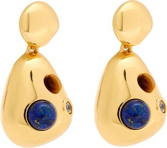Éliou Analu 18kt Gold-plated Drop Earrings - One Size