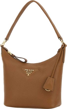 Prada Womens Camel Leather Shoulder Bag Caramel 0 1 Borse A Mano
