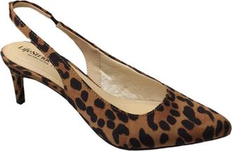 Life Stride Womens Annalise Modern Slingback Pump In Leopard