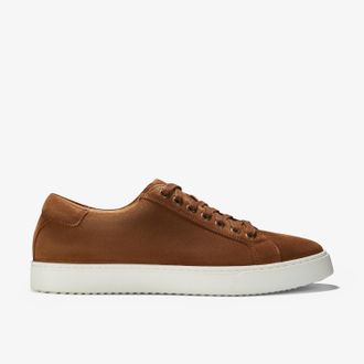 Clarks Lockton Lace Cola Suède Sneakers
