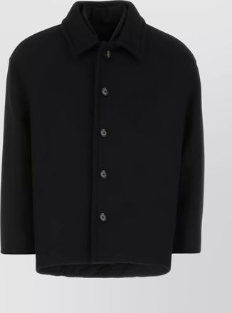Valentino Garavani single-breasted wool-blend coat