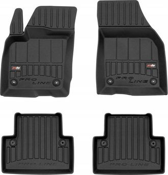 OEM Alfombrillas Y Limpiaparabrisas De Goma Para Volvo S40 2 2004-2012, Canales 3d
