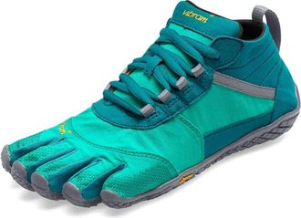 Vibram Fivefingers Womens 19W7403 V-Trek Teal/Grey 37 Sneaker, Blue, 4 UK