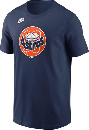 Nike Houston Astros Cooperstown Team Logo Nike Mens MLB T-Shirt in Blue | N19944BHST-UTY