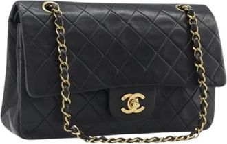 Chanel Pre-owned Vintage Schoudertas - Dames - Vintage Schoudertas - Zwart - ONE Size - Vintage