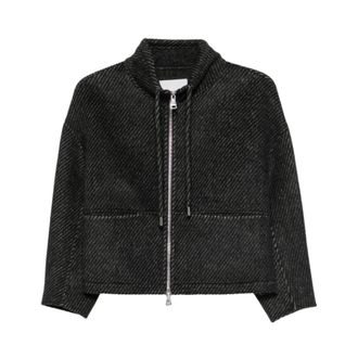 Ermanno Scervino Caban Jas - Dames - Zomerjassen - Grijs - XS - Wol - Jassen